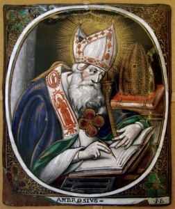 St. Ambrose, Bishop of Milan, 337-397